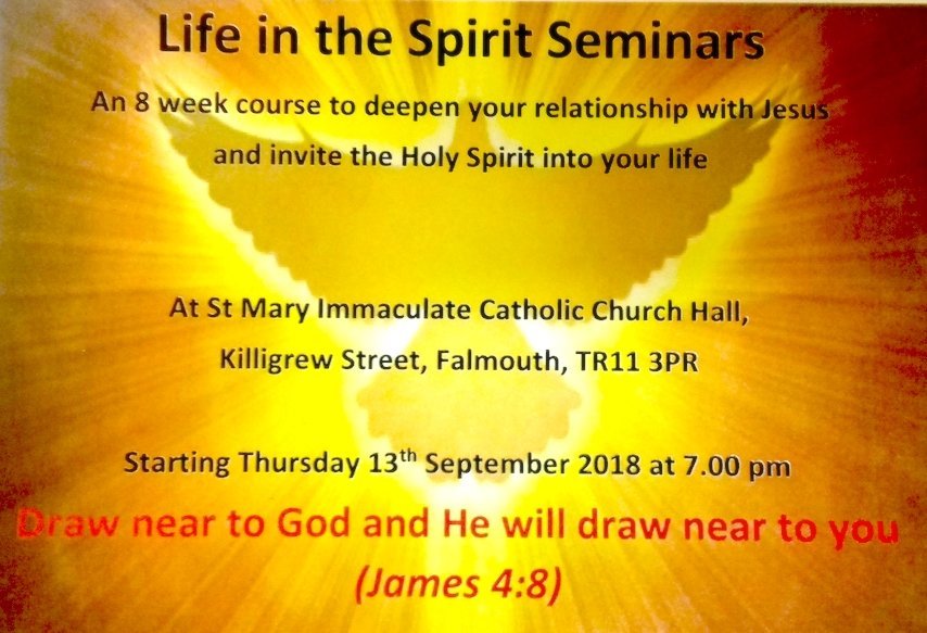Life in the Spirit Seminars 2018